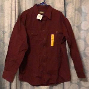 Cabelas canvas long sleeve shirt